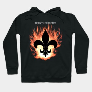 Flaming Fleur de lis Burn! Hoodie